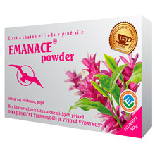 Emanácia powder
